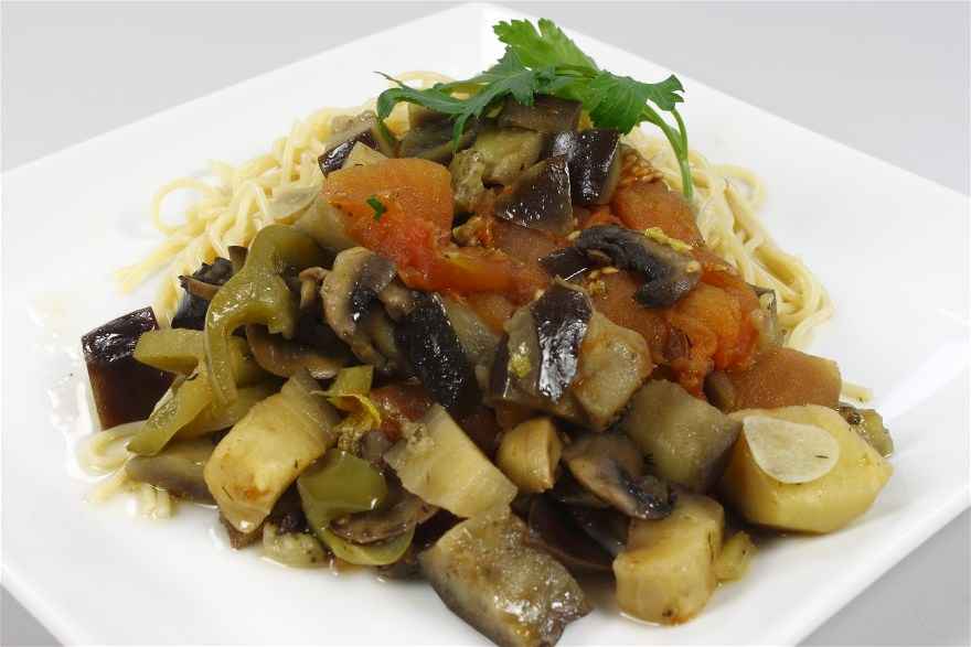 Auberginegryde (Stegeso) ... klik for at komme tilbage