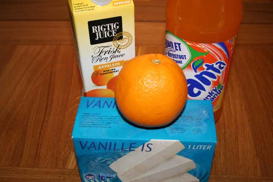 Gul appelsin shake ... klik for at komme tilbage