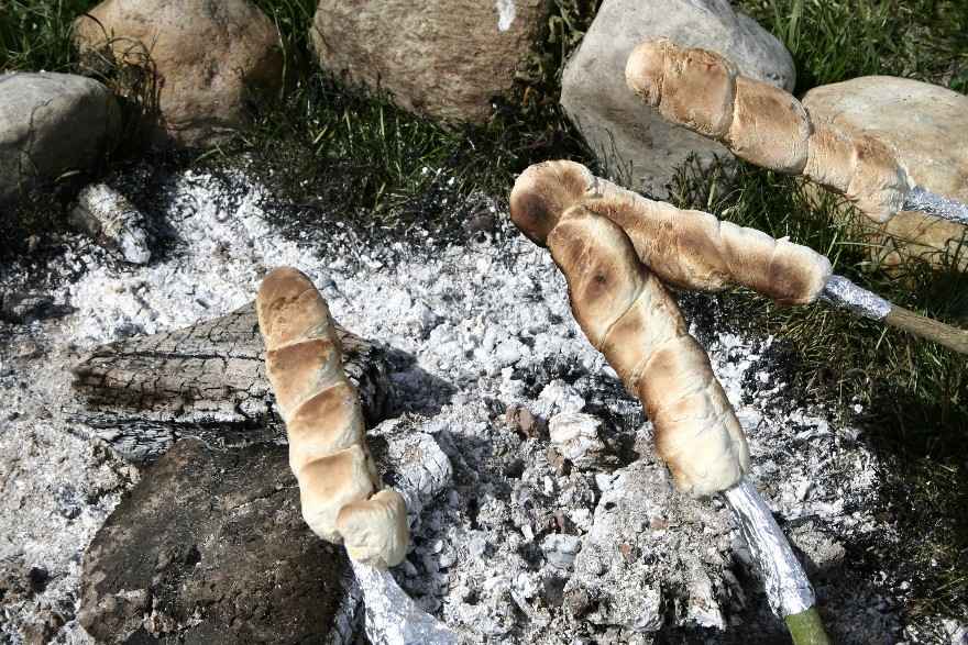 Snobrød - Snobrødsdej ... klik for at komme tilbage