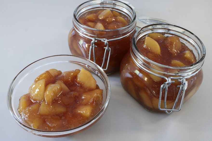 Ferskenmarmelade ... klik for at komme tilbage