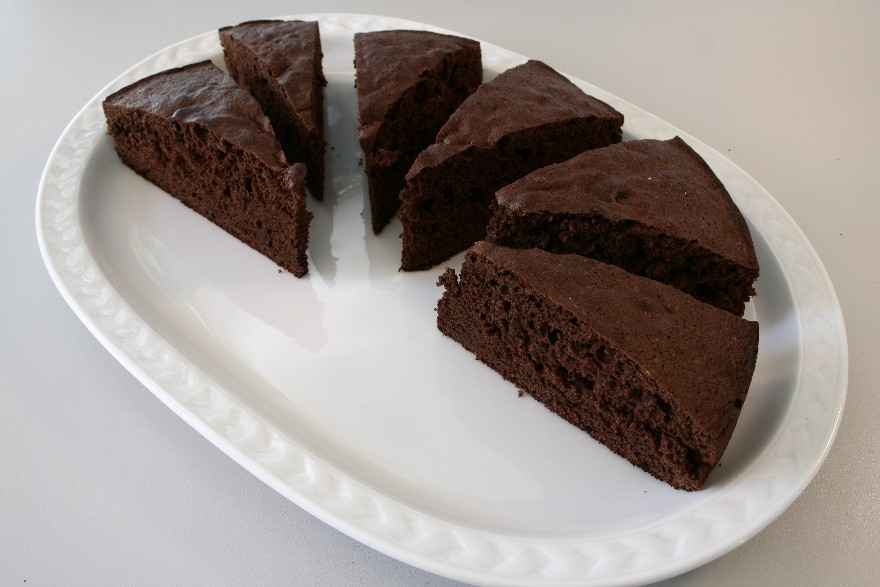 Fedtfattig Chokoladekage 04 ... klik for at komme tilbage