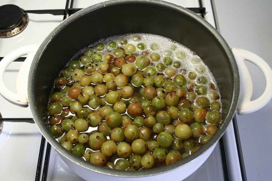 Stikkelsbærmarmelade med vanille ... klik for at komme tilbage