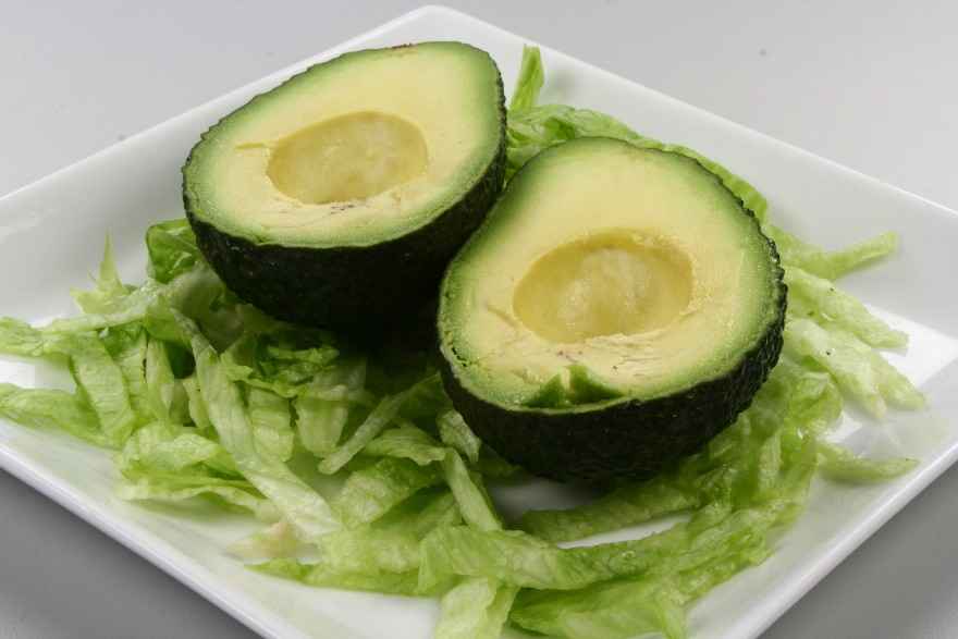 Avocado med røget torskerogn ... klik for at komme tilbage