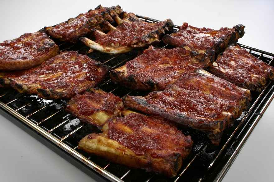 Amerikanske spareribs ... klik for at komme tilbage