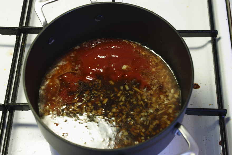 Kinesisk sur-sød sauce ... klik for at komme tilbage