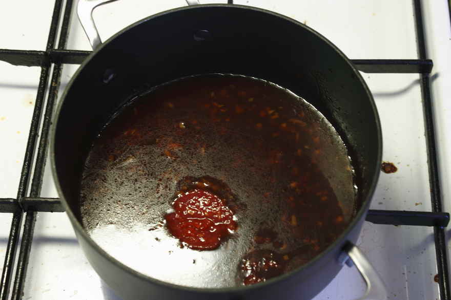 Kinesisk sur-sød sauce ... klik for at komme tilbage