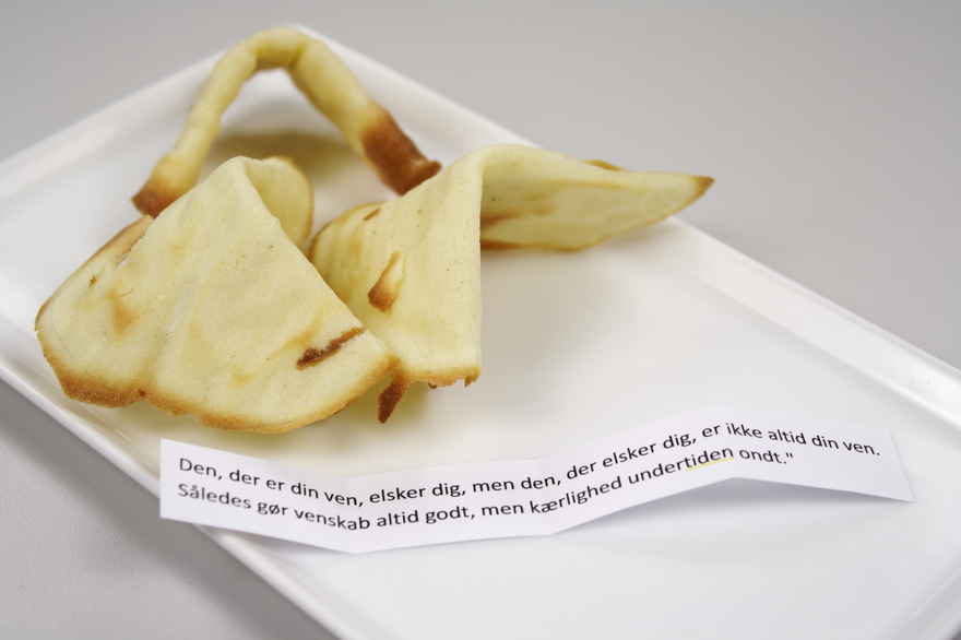 Kinesiske lykkekager - Fortune cookies ... klik for at komme tilbage
