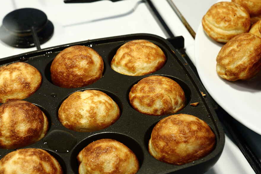 Æbleskiver uden mælk ... klik for at komme tilbage