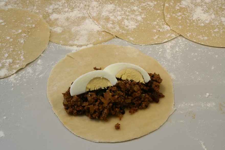 Empanadas med oksekød 02 ... klik for at komme tilbage