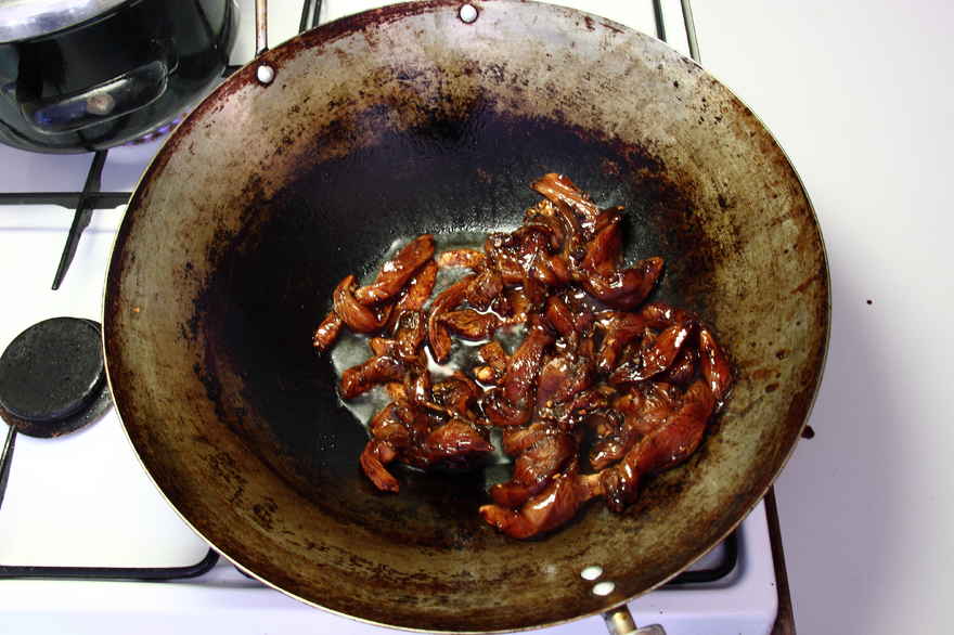 Kinesisk kylling i wok ... klik for at komme tilbage