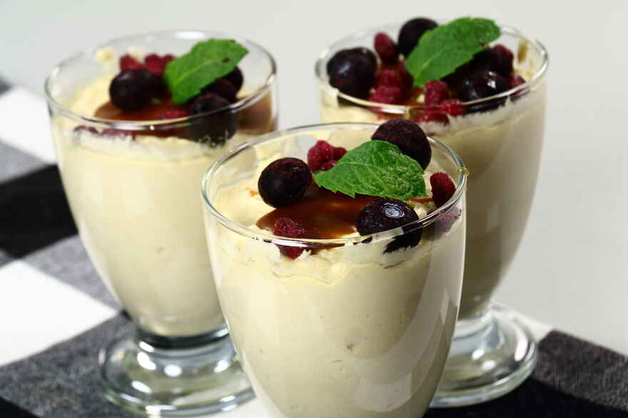 Karamelmousse ... klik for at komme tilbage