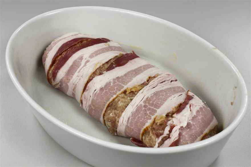 Farsbrød med bacon og frugt ... klik for at komme tilbage