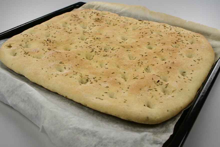 Foccacia brød ... klik for at komme tilbage