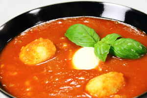 Tomatsuppe med pasta, billede 4