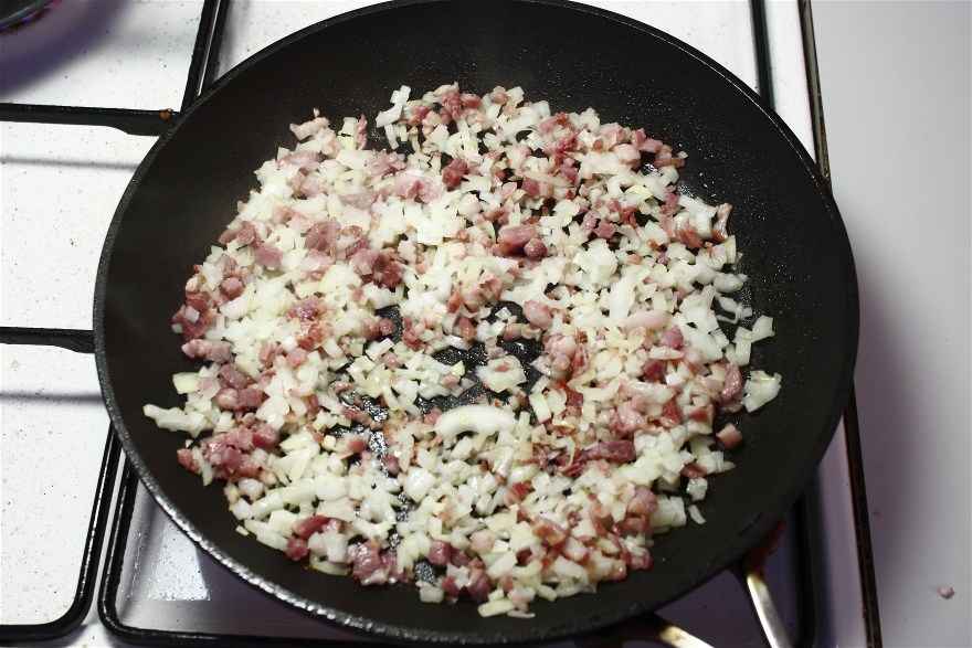 Pasta med gorgonzola ... klik for at komme tilbage