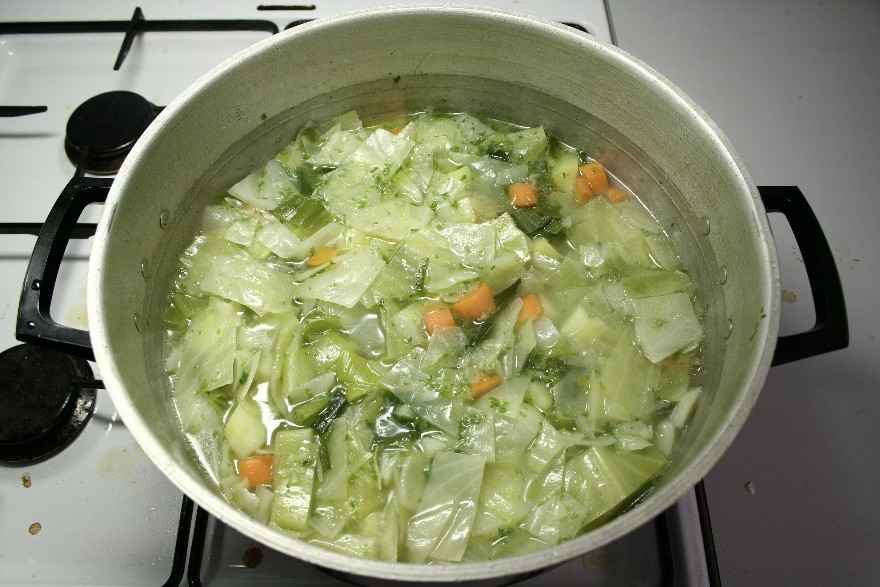 Hvidkålssuppe (gammeldags) ... klik for at komme tilbage