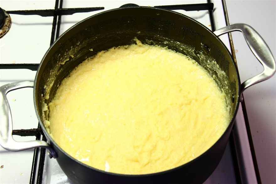 Polenta (Grundopskrift) ... klik for at komme tilbage