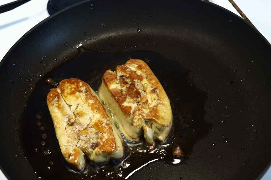 Stegt Foie gras med framboise vinaigre ... klik for at komme tilbage