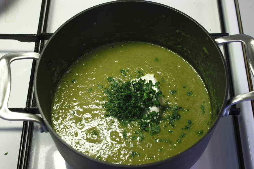 Grøm peberfrugtsauce ... klik for at komme tilbage