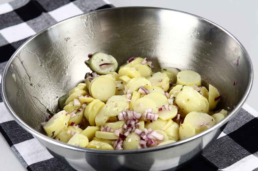 Fransk Kartoffelsalat (kold) ... klik for at komme tilbage