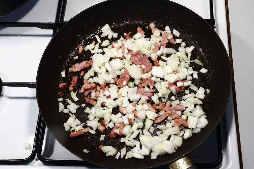 Varm kartoffelsalat med bacon ... klik for at komme tilbage