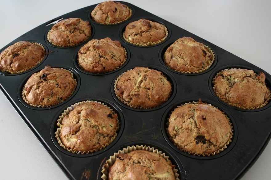 Squash muffins ... klik for at komme tilbage