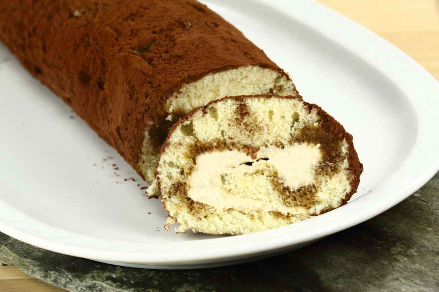 Tiramisu roulade ... klik for at komme tilbage