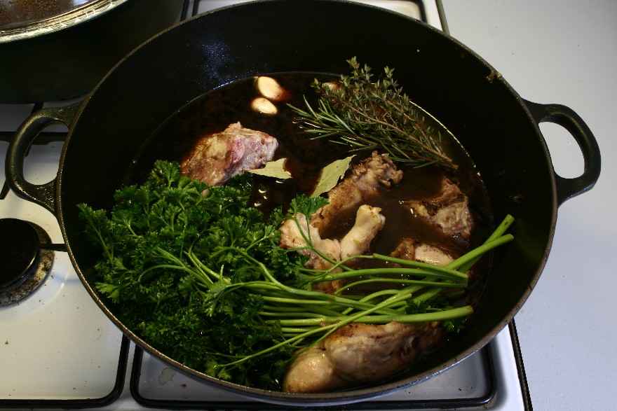 Coq au Vin ... klik for at komme tilbage