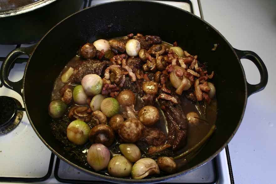 Coq au Vin ... klik for at komme tilbage