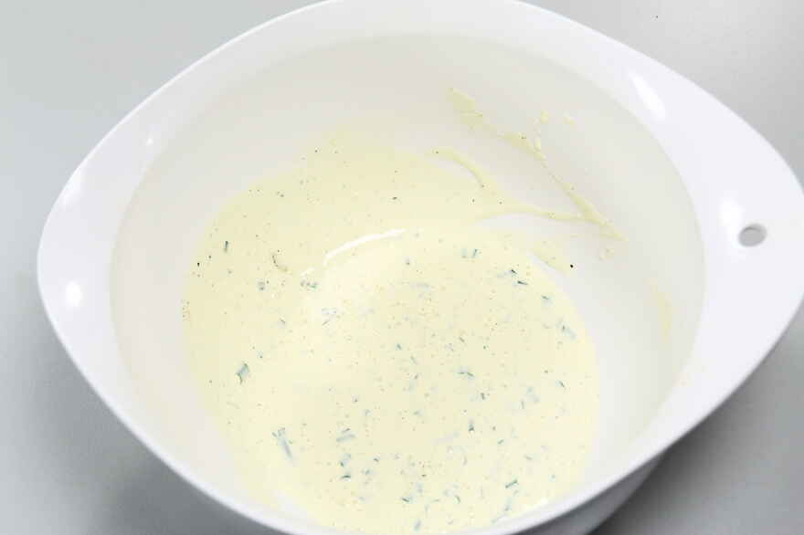 Creme fraiche dressing ... klik for at komme tilbage