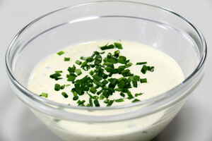 Creme fraiche dressing