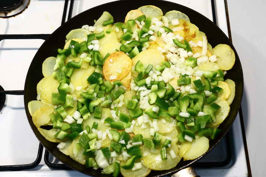 Spansk tortilla - Spansk kartoffelomelet ... klik for at komme tilbage