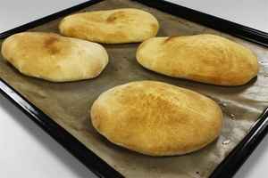 Naanbrød i ovn, billede 4