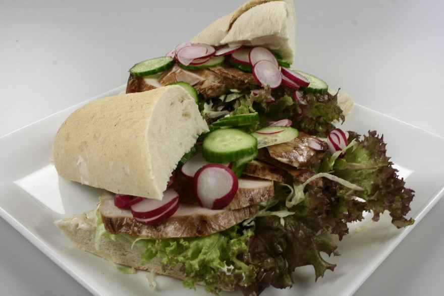 Asiatisk Kyllingsandwich ... klik for at komme tilbage