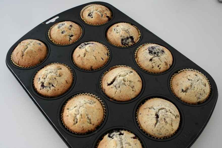 Brombærmuffins ... klik for at komme tilbage