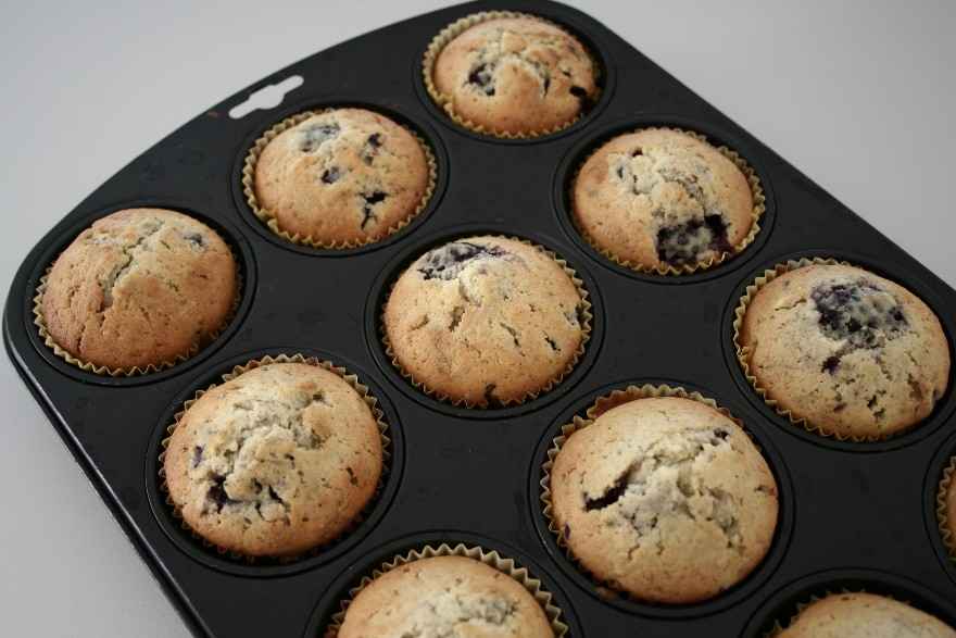 Brombærmuffins ... klik for at komme tilbage