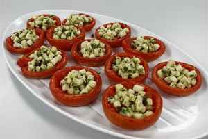 Ovntørrede tomater med fyld, billede 4