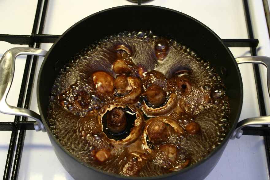 Marineret champignon ... klik for at komme tilbage