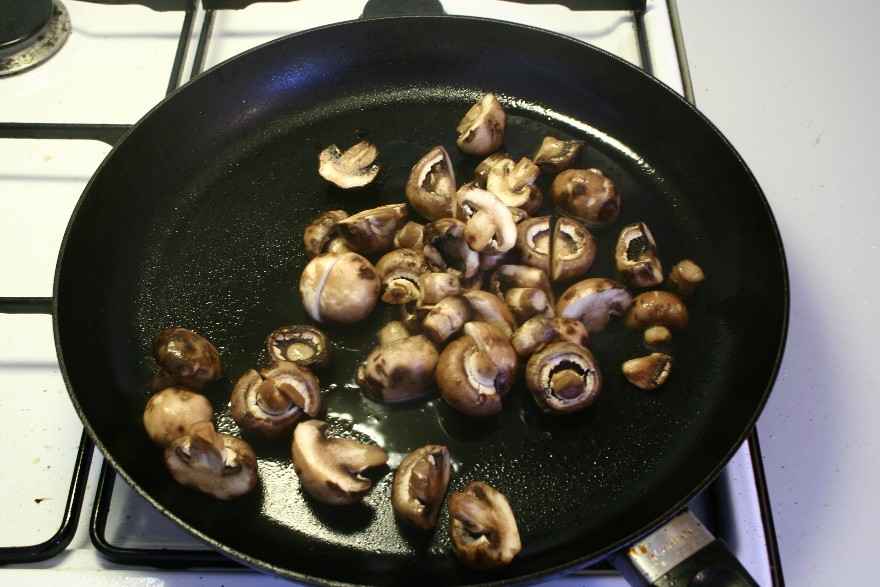 Champignon i hvidløg ... klik for at komme tilbage