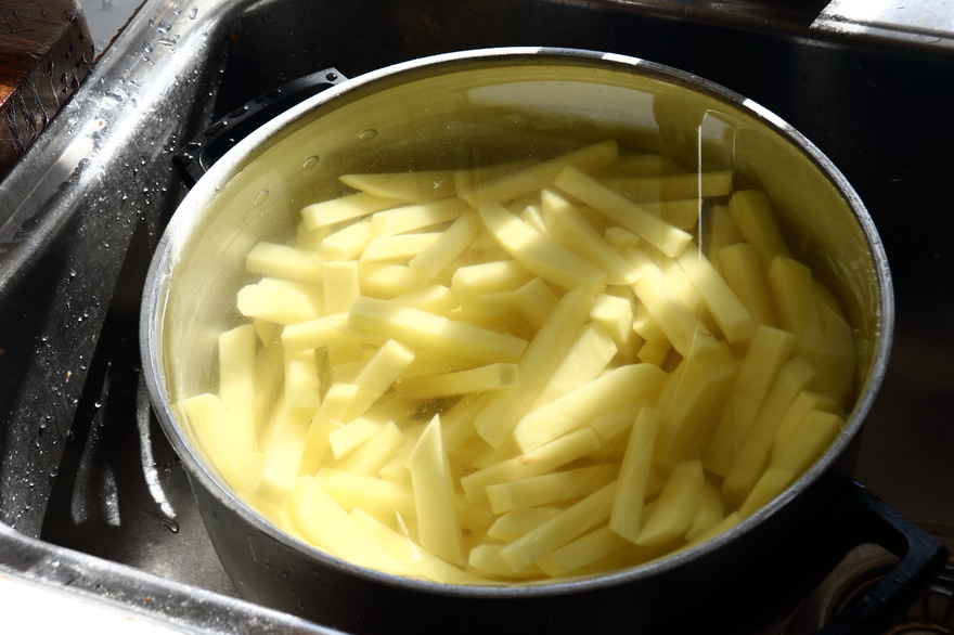 Hjemmelavede pommes frites ... klik for at komme tilbage