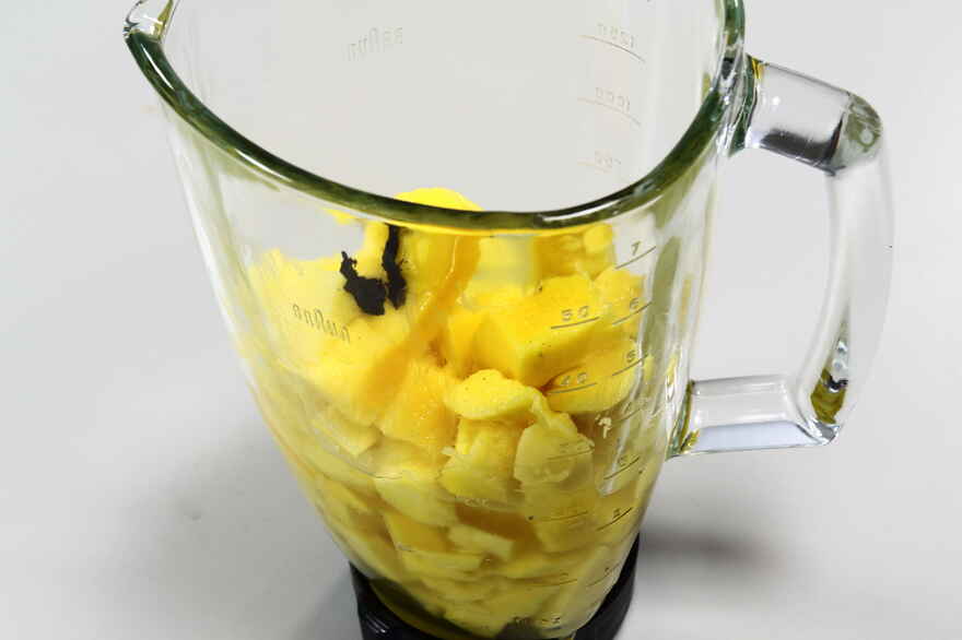 Mangosorbet ... klik for at komme tilbage
