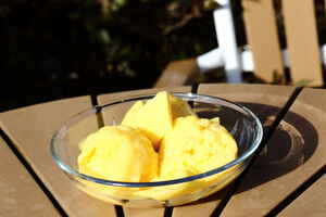 Mangosorbet, billede 4 Mangosorbet, billede 4