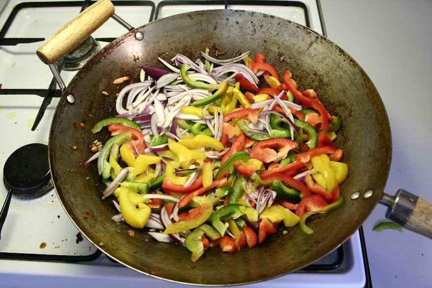 Mexicanske kyllingfajitas ... klik for at komme tilbage