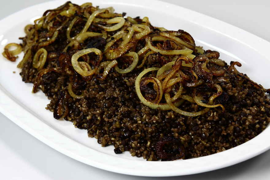 Mujadara (Linser med bulgur) ... klik for at komme tilbage