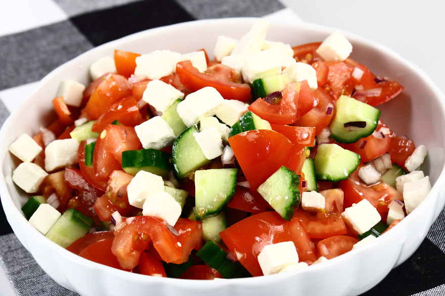 Rigtig Græsk Salat ... klik for at komme tilbage