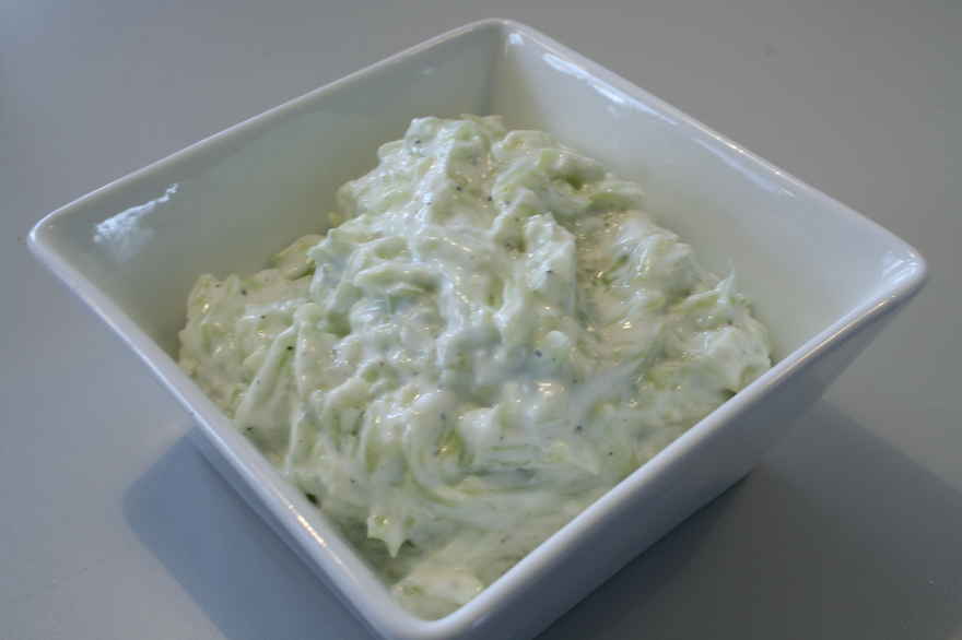 Lammekølle med bagte kartofler og tzatziki ... klik for at komme tilbage