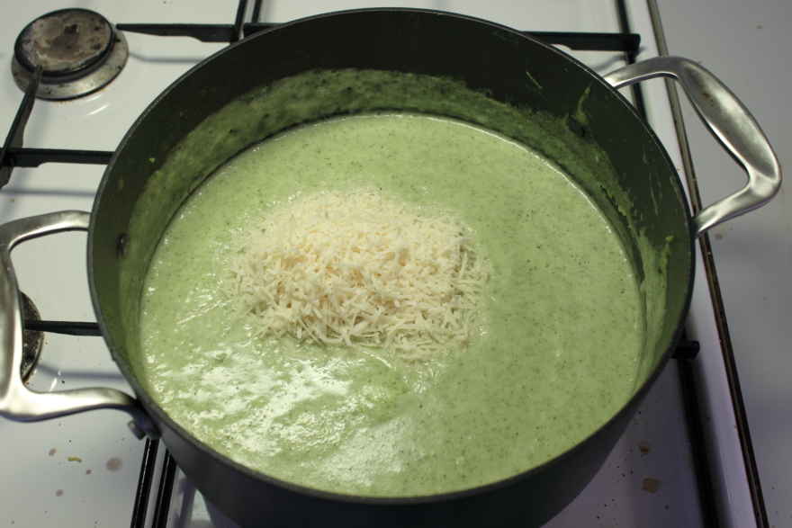 Broccoli- og kartoffelsuppe ... klik for at komme tilbage