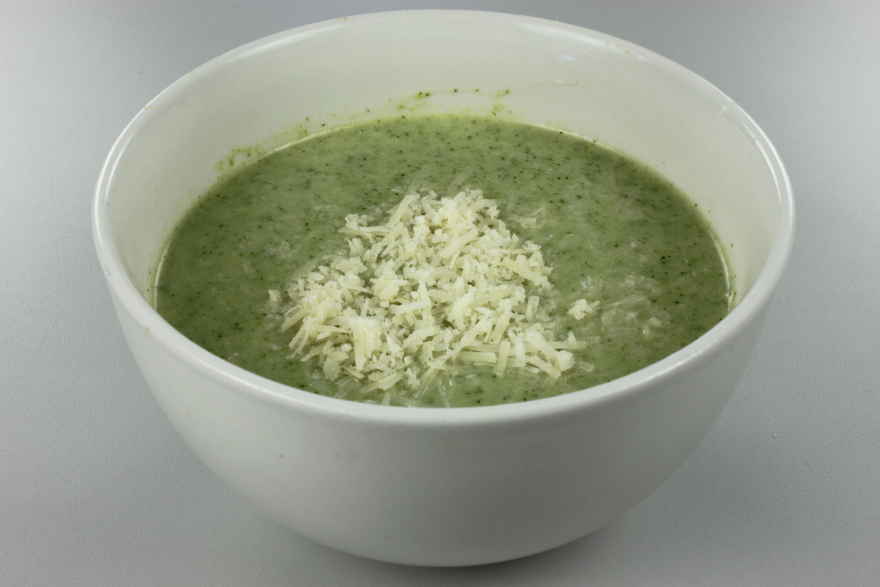 Broccoli- og kartoffelsuppe ... klik for at komme tilbage