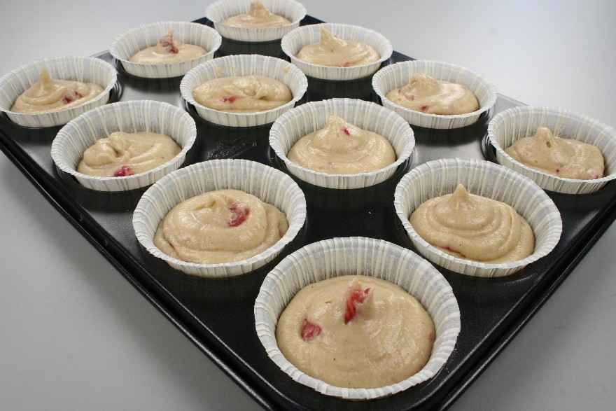 Jordbærmuffins - Jordbær muffins ... klik for at komme tilbage
