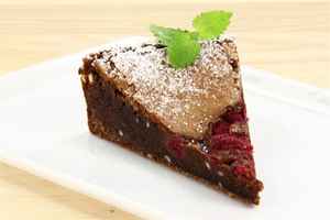 Chokoladekage med hindbær, billede 4